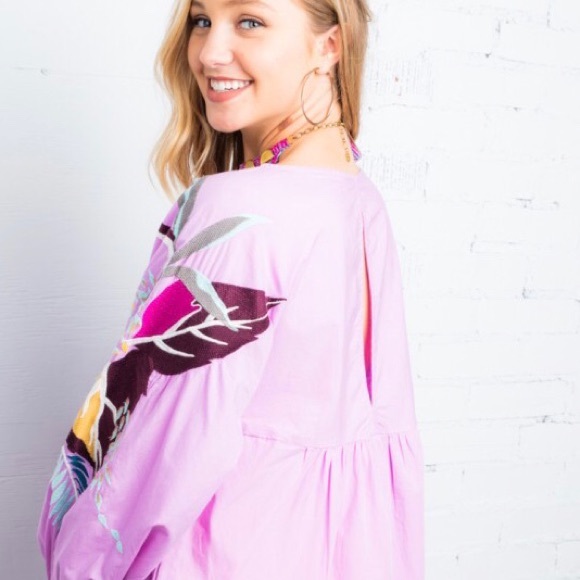 SOLD | 🚺 Free People Floral Mutton Dress - Picture 3 of 8